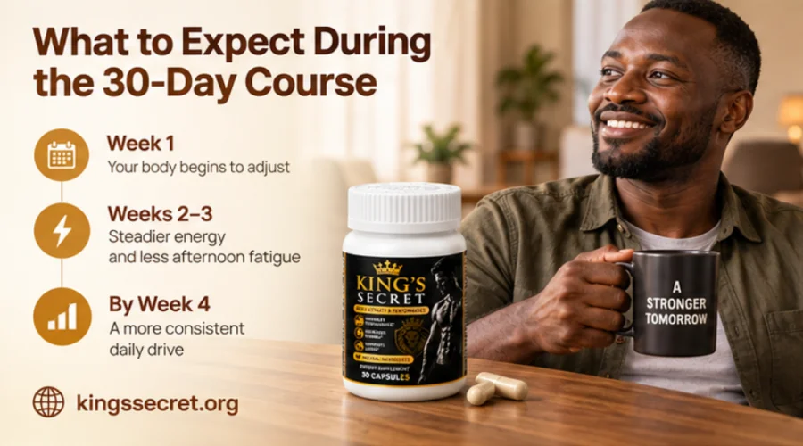 King's Secret — 30-day course, one capsule a day