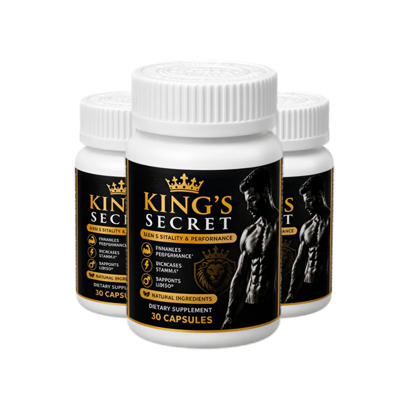 King's Secret — three bottles of capsules